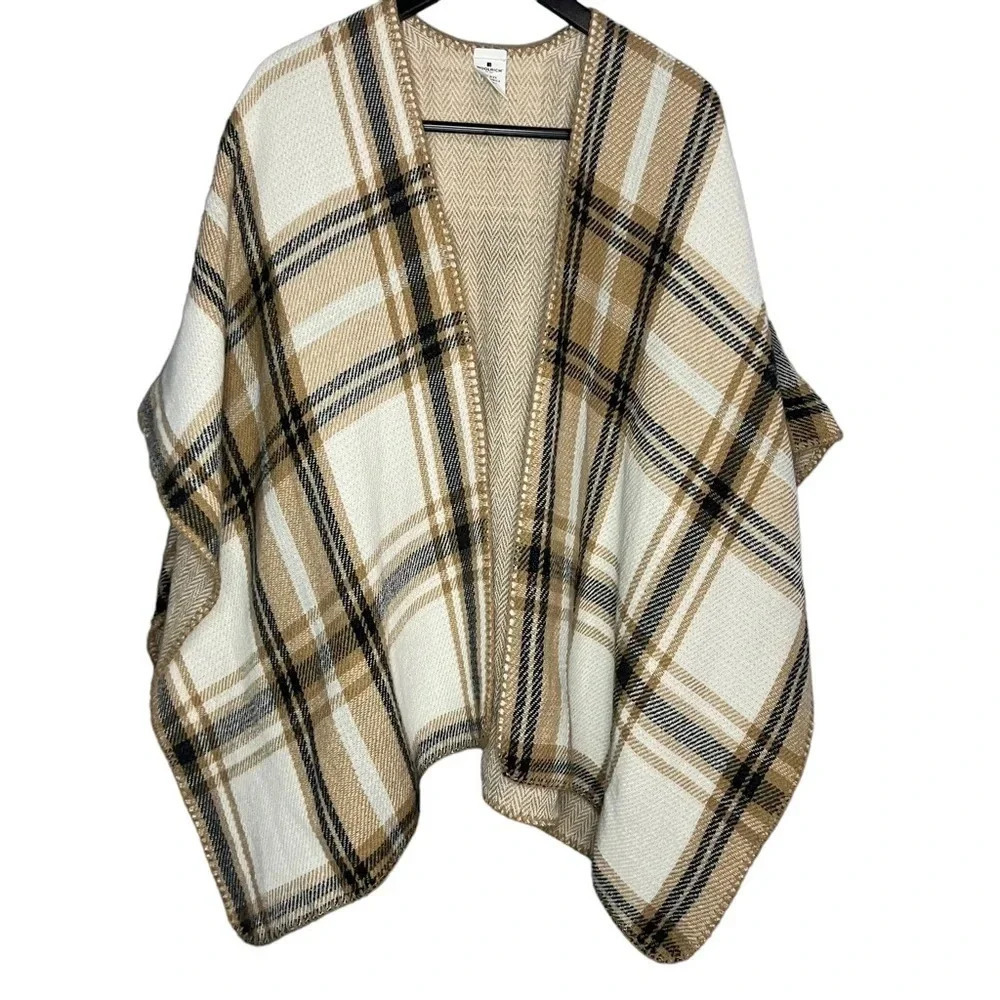 Woolrich Blanket Poncho Wrap